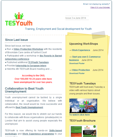 TESYouth News June Issue