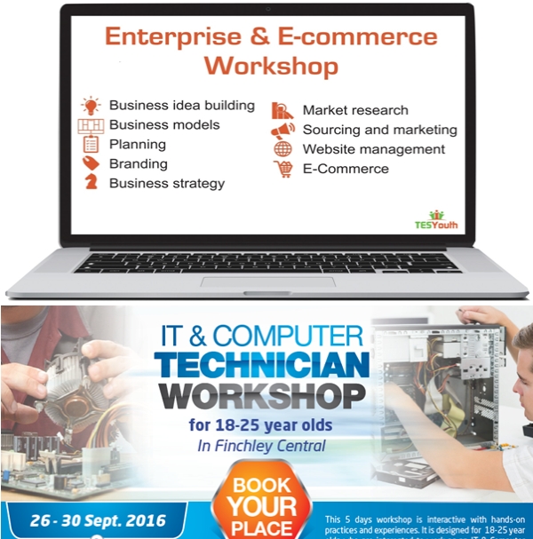 Upcoming Workshops September 2016